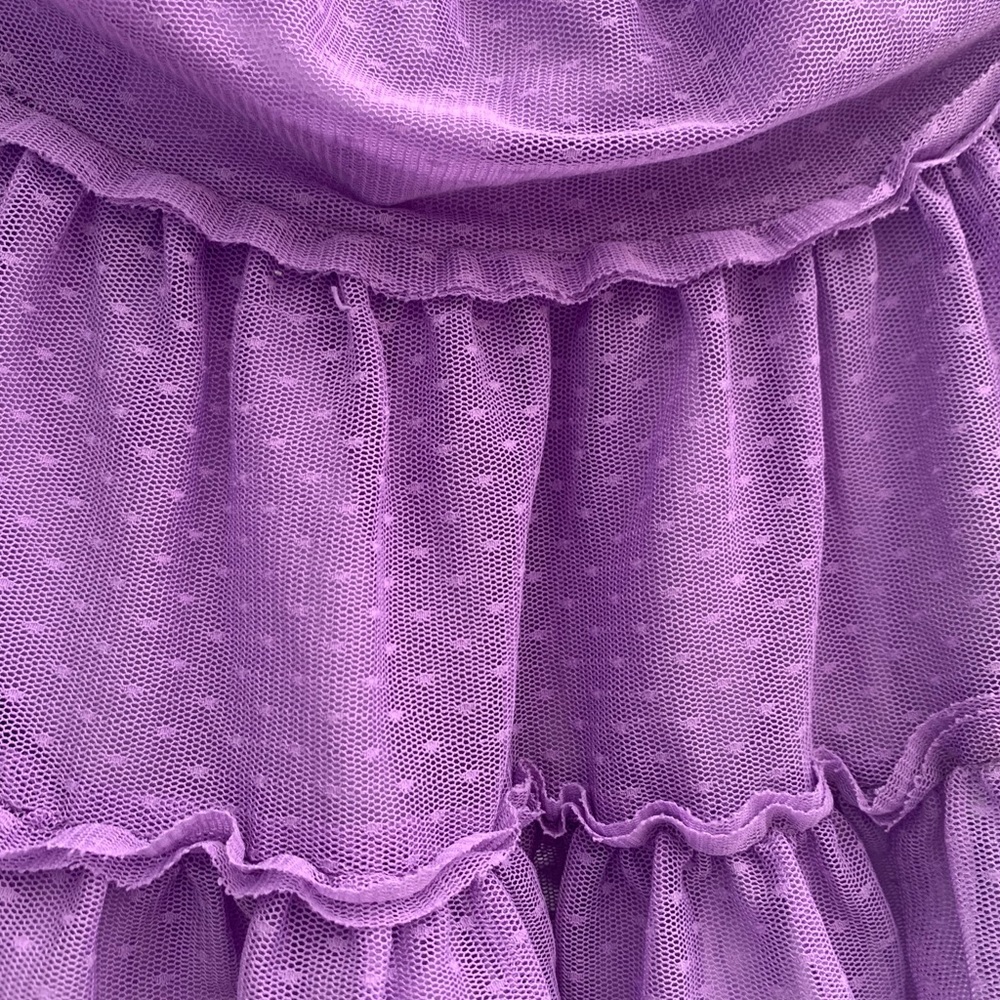 Hanna Andersson Cute Purple Tulle Skirt 5/110 💜 - Picture 5 of 6